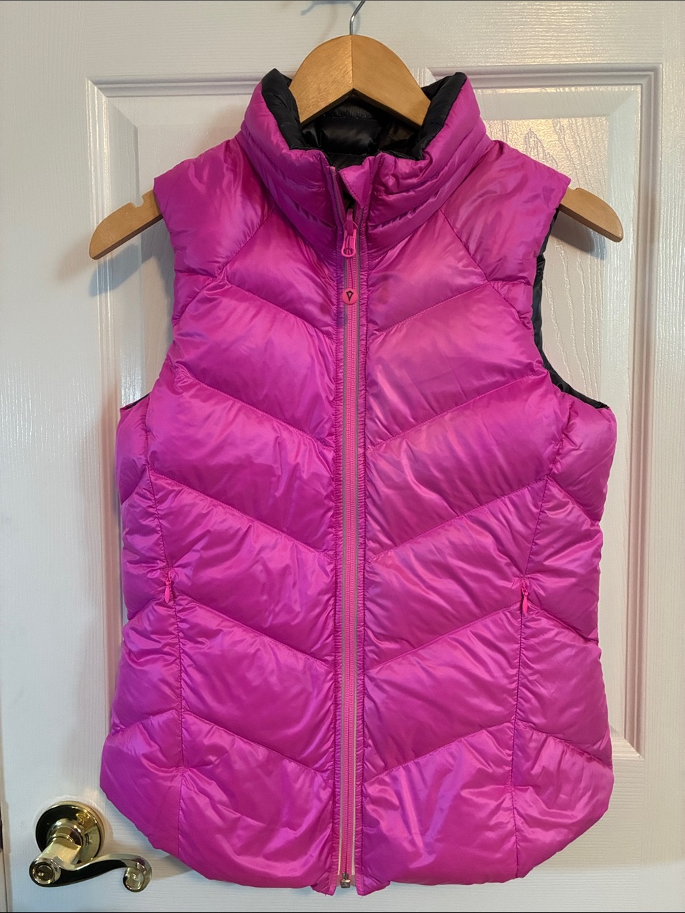 Ivivva Girls' Magenta Quilted Puffer Vest